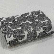 Aden Anais Reversible Dream Blanket Black White Bamboo Baby 46x46 Security