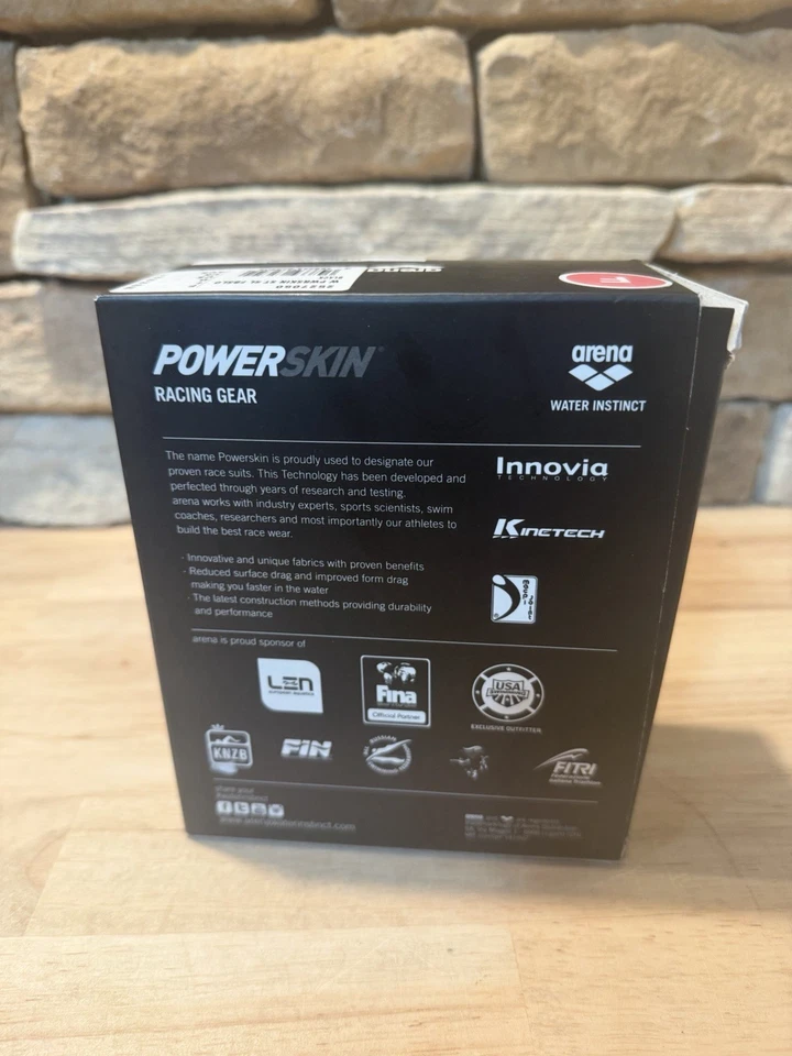 Traje de baño Arena Powerskin St Sl FBSLO negro para mujer traje de carreras talla 30 Foto 3 de 4