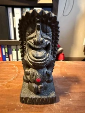 A Hip Original Hawaii Tiki Statuette 5 1/2 inch tall