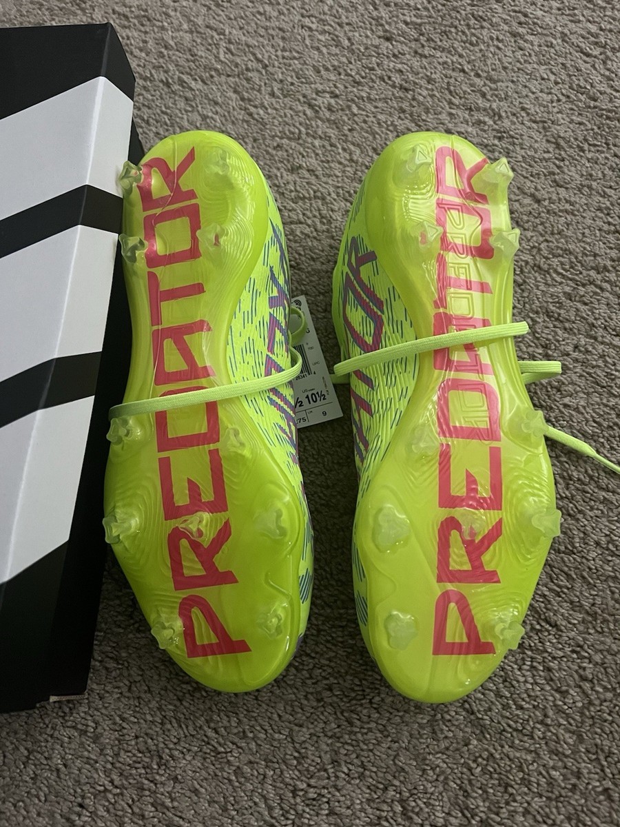 Adidas Men's Predator 24 Pro FG Cleats Size 9.5 Mystic Victory