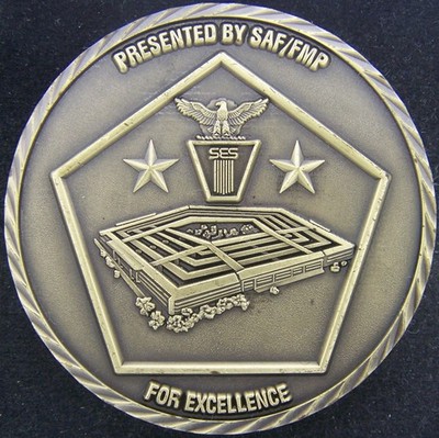 USAF Deputy Assistant Secretary Financial Management Challenge Coin