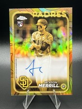 Jackson Merrill 2024 Topps Gilded Auto  /199 RC