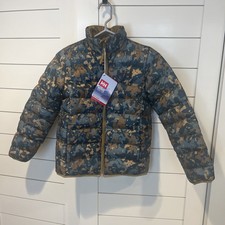 Helly Hansen Boy's Insulated Green Splash Marka Jacket 140, Size: 12 Puffer