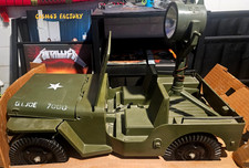 G.I. Joe Action Soldier Official Jeep Combat Set 7000 INCOMPLETE BROKEN