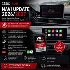 AUDI A1,A2,A3,A4,A5,A6,A7,A8,Q5,Q7 4G,C7 NAVIGATION UPDATE EUROPA 2027 + CARPLAY