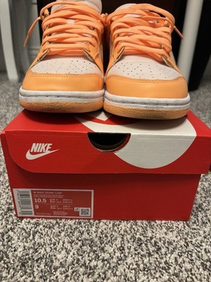 Nike Dunk Low Peach Cream 2022 DD1503-801 Orange/White | eBay