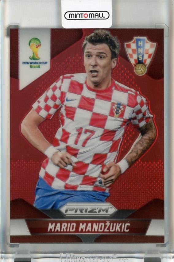 2014 Panini Prizm World Cup Mario Mandzukic Red 120 119/149