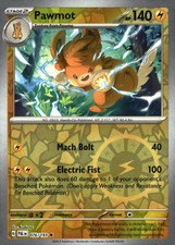 Pawmot 076/193 Paldea Evolved Rare NM Pokemon TCG