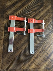 Vintage Stanley 6 in. Adjustable clamps no. 83-157