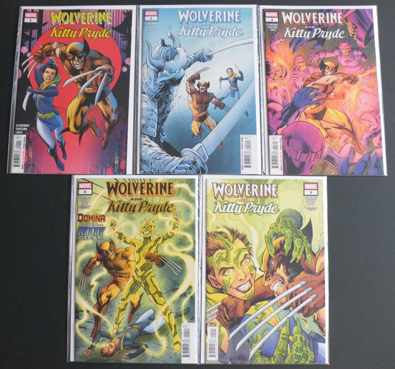 Wolverine and Kitty Pryde # 1 - 5 (Marvel Comics) Set 1st Print Near Mint