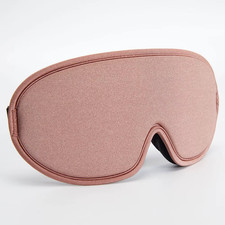 3D Memory Foam Silk Sleep Mask Soft Sleeeping Mask Eye Patches Comfort Premium F