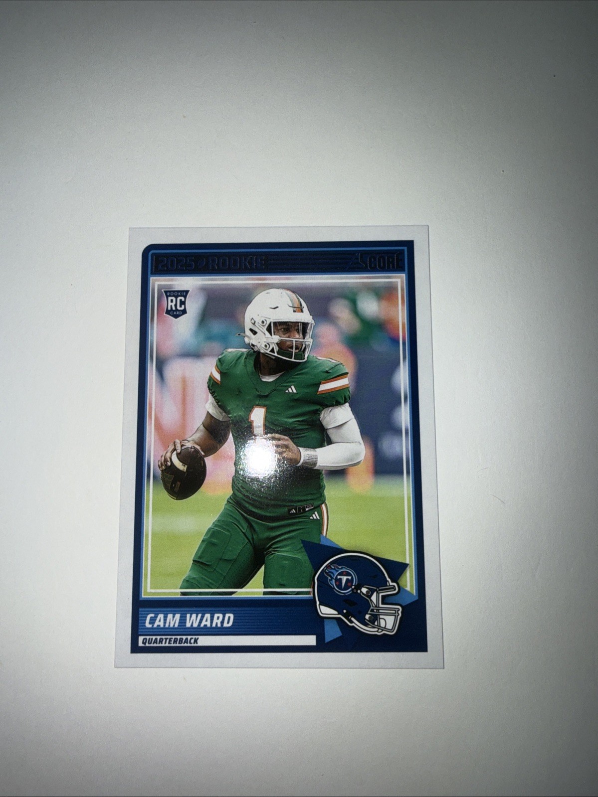 2025 Score - Rookies Cameron Ward #13 Scorecard (RC)