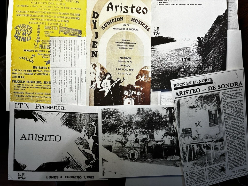 ARISTEO 6 CASSETTE Box ELECTRONIC Heriberto Montes de Oca 1978-88 Vía Láctea - Image 3 of 4