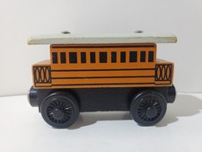 2003 Thomas  Friends Wooden Railway Henrietta Coach Train Loose