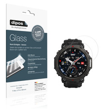 2x protective film for Amazfit T-Rex 3 Pro 48mm glass protection