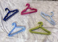 Lot Of 45 Pink, Blue, Green Plastic BABY / TODDLER / CHILD Hangers 11