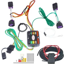For Ram ProMaster 1500/2500/3500 2014-2025 4-Way Flat Trailer Wiring Tow Harness