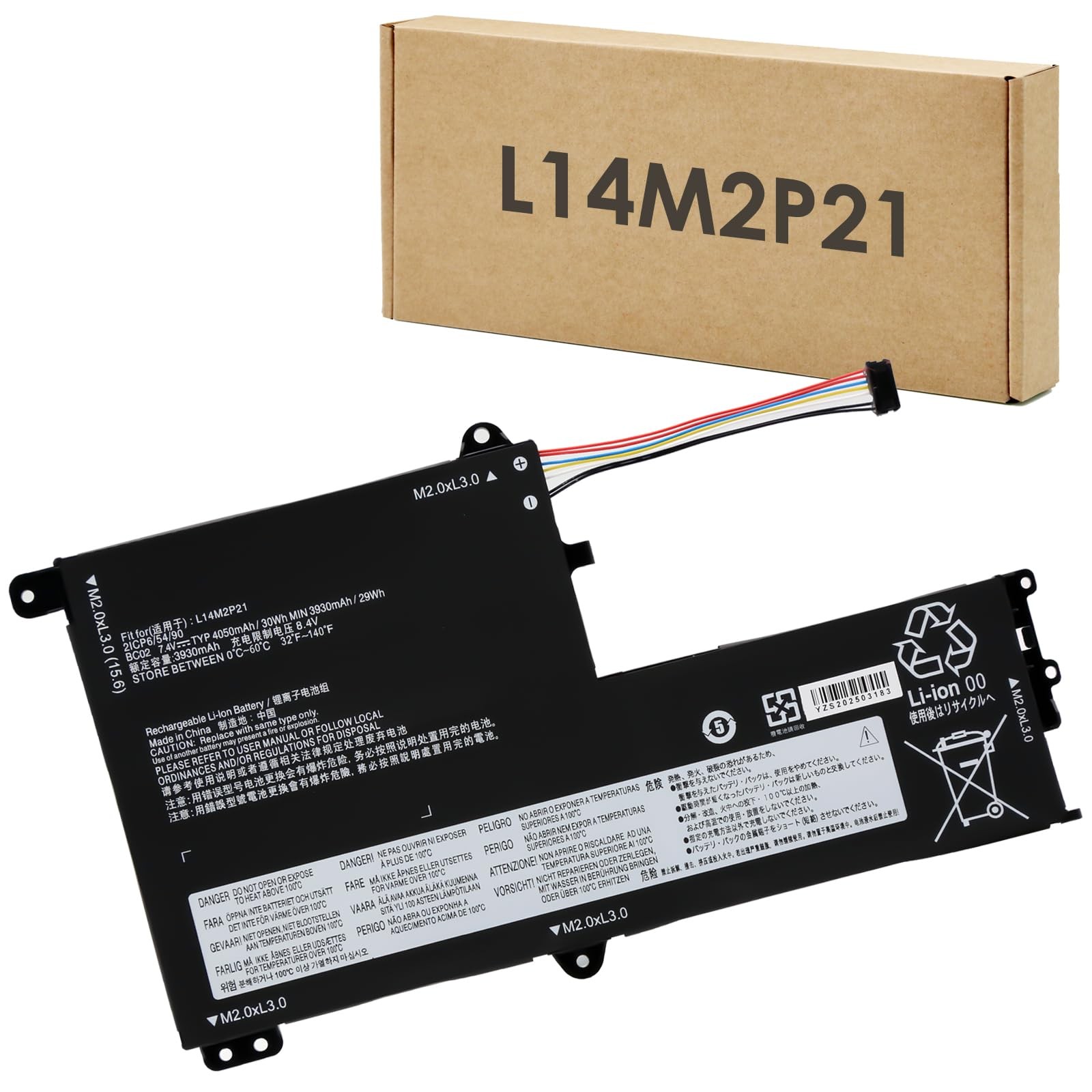 Batteria Notebook Lenovo 330S-14IKB L14M2P21 BLESYS - Lavora Ovunque