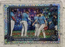 2025 Topps Series 1 Celebration - Miami Marlins Confetti #340 Marlins