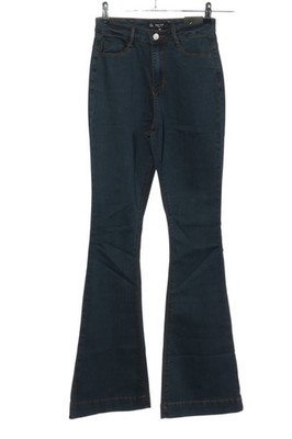 MISSGUIDED High Waist Jeans Damen Jeans Gr. DE 36 blau Casual-Look