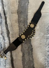 Gianni Versace Vintage 1990s leather belt medium