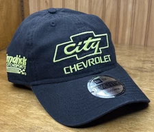 New Era City Chevrolet Hendrick Motorsports 9TWENTY Adjustable Hat Black