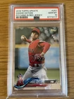 2018 Topps Update Series - Shohei Ohtani #US1 Pitching, Red Jersey (RC) PSA 10