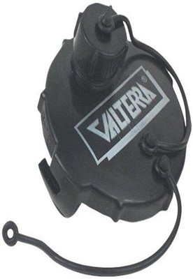 Valterra T1020-1 Waste Valve Cap - 3 with Capped 3/4 GHT, Black