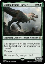 Ghalta, Primal Hunger - Bloomburrow Commander #220/356