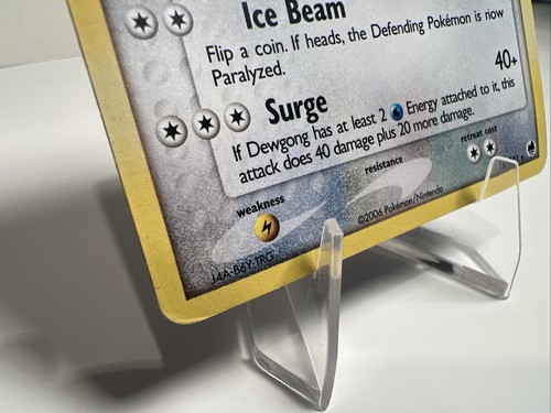 CREASE Dewgong Reverse Holo DeltaSpecies Dragon Frontiers AUTHENTIC Pokemon Card - Picture 7 of 23