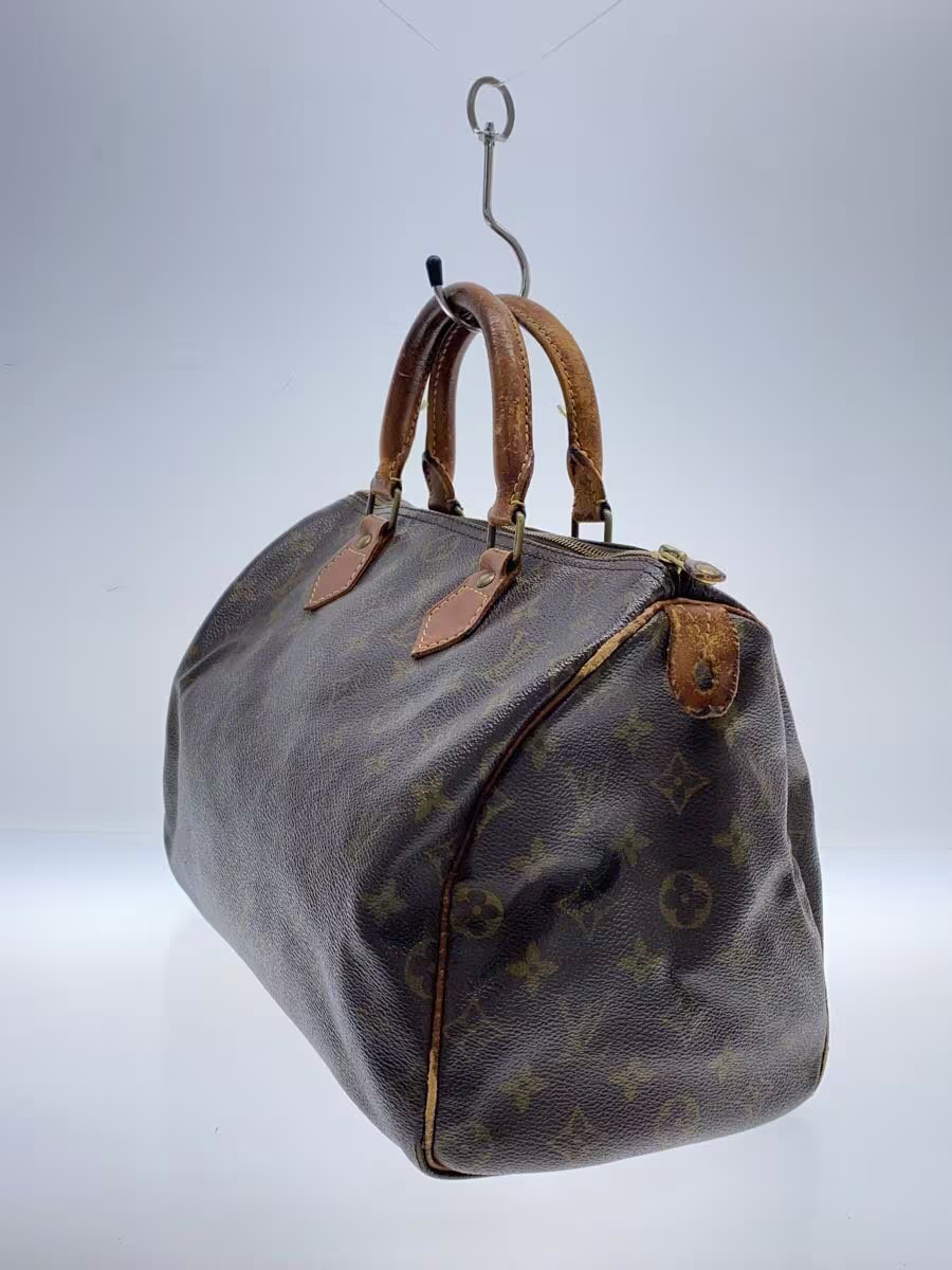Auth Louis Vuitton Monogram Speedy 30 M41526 Handbag mini boston