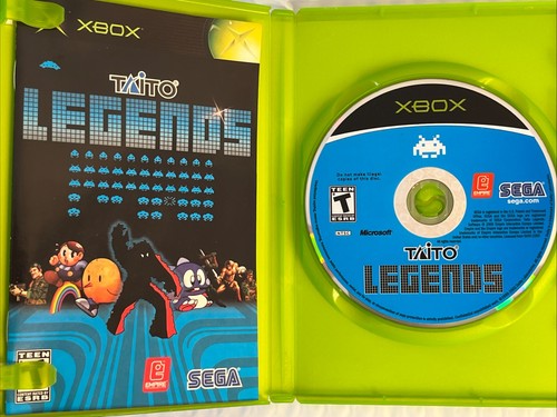 Taito Legends Xbox originale completa di manuale testata CIB - Foto 3 di 4