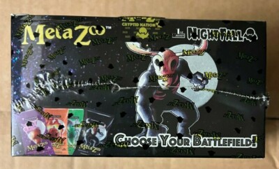 MetaZoo TCG: Nightfall 1st Edition Booster Box Display - New Sealed - IN  HAND | eBay