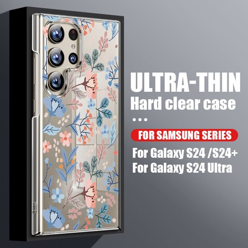 Phone Case For Samsung S24 S23 Ultra S22 S20 FE Clear Butterfly Shockproof Cover - Zdjęcie 9 z 19