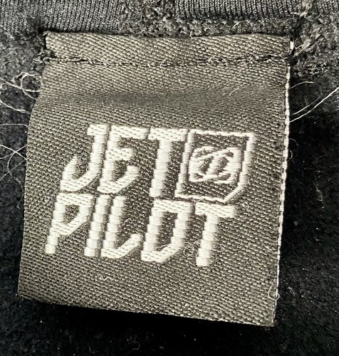 Jetpilot Therma Fleece Rashie, Shirt Black Size M See Pics 4 Measurements - Picture 2 of 10