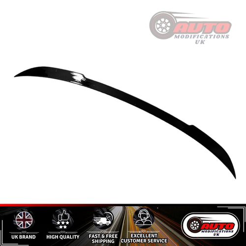 BMW X3 F25 Rear Mid Wing Boot Spoiler Lip Body Kit Gloss Black 2010-2017 - Picture 7 of 9