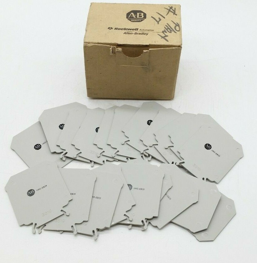 Allen-Bradley 1492-EB35 End Barriers - Box of 20