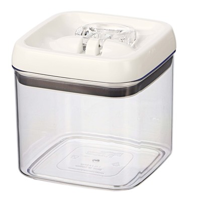 Better Homes & Gardens Canister - 4.5Cup Flip-Tite Square Food Storage Container