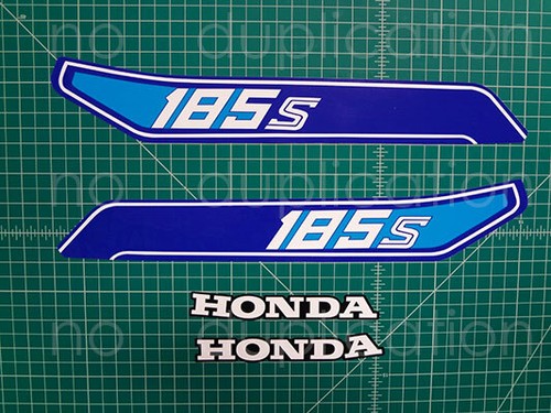 1984 Honda ATC 200s Gas Tank Graphics Decal Sticker Kit - 6pc Vintage Trike Decals