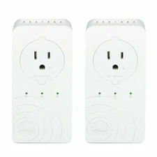 6 x D-Link PowerLine AV 500 3-Port Passthrough Adapter Media Extender DHP-P339AV