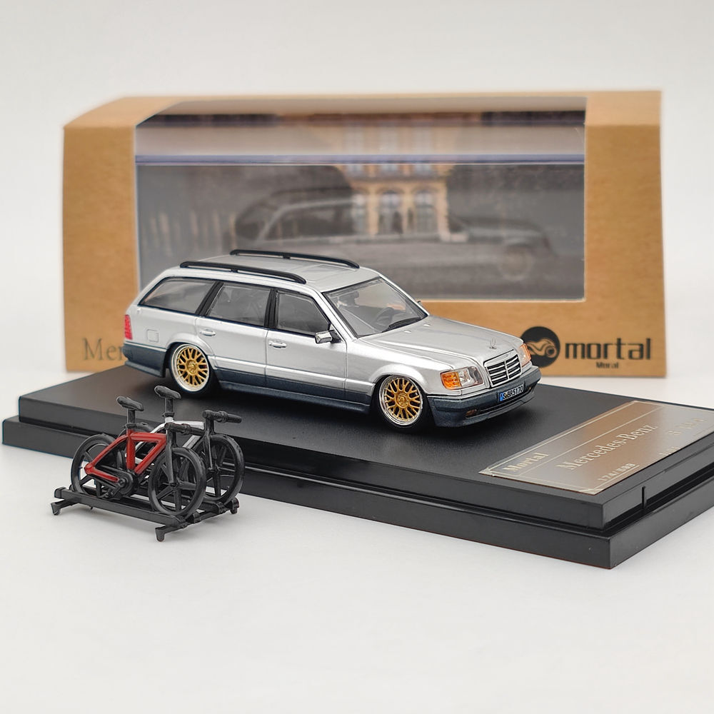 Mortal 1:64 Mercedes-Benz S124 Travel Diecast Toys Car