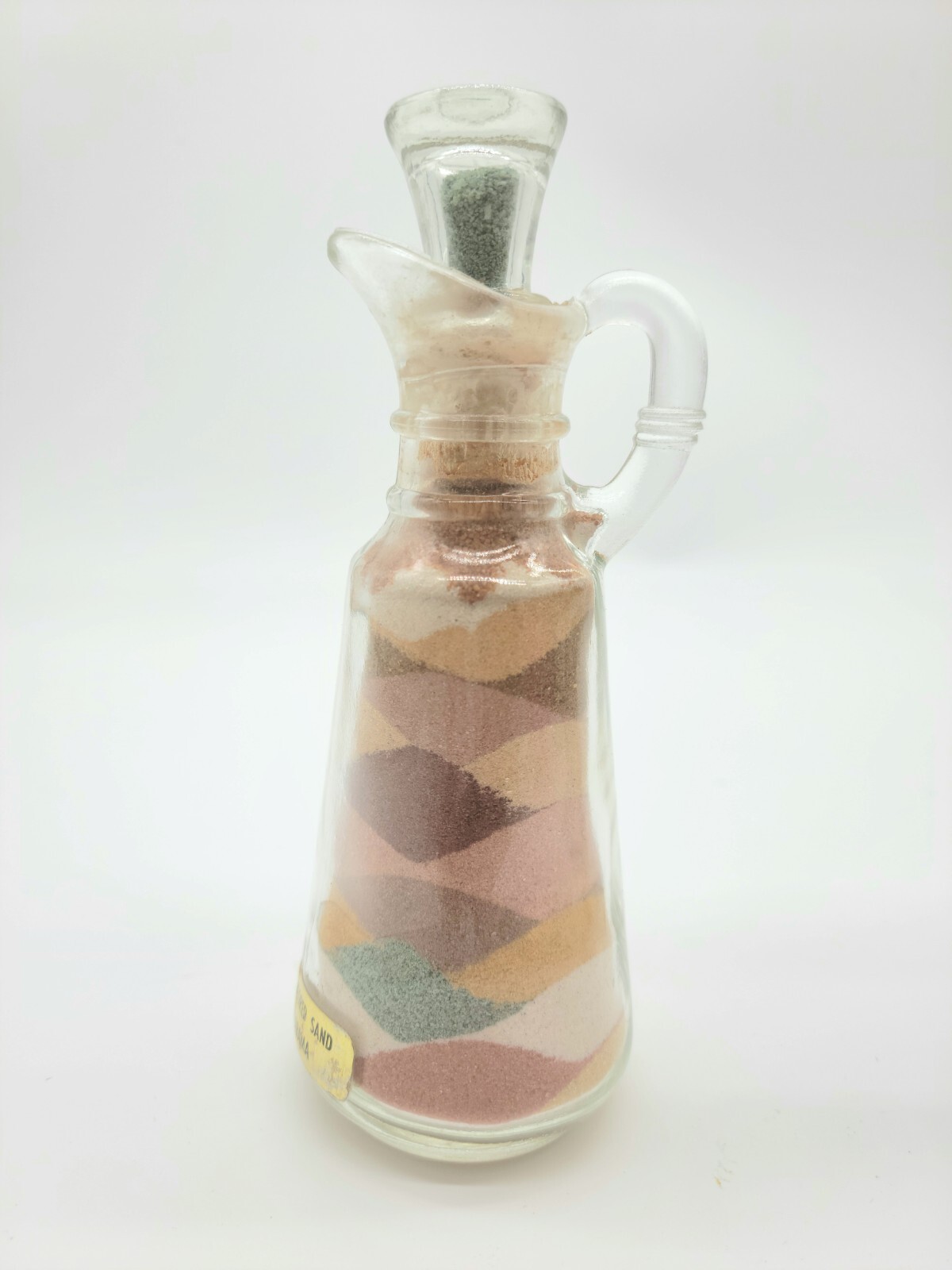 Vintage Sand Art Bottles from Alabama set of 2 Cruets eBay