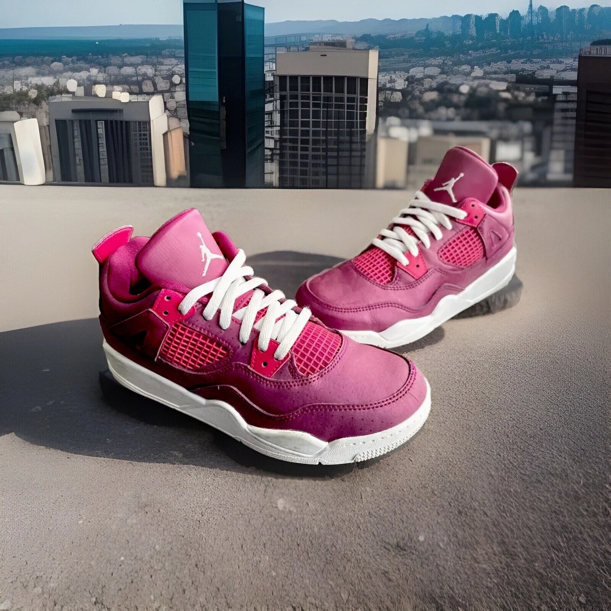 Jordan 4バスケットシューズ ピンク s-l1200.webp