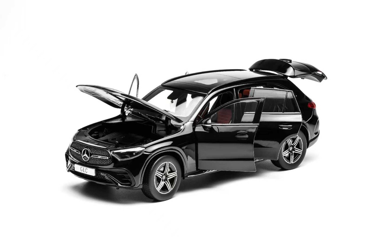 302-014 iScale 1/18 メルセデスベンツ GLC ブラック iscale 1/18 Scale Mercedes-Benz GLC X254 2024 Black Diecast