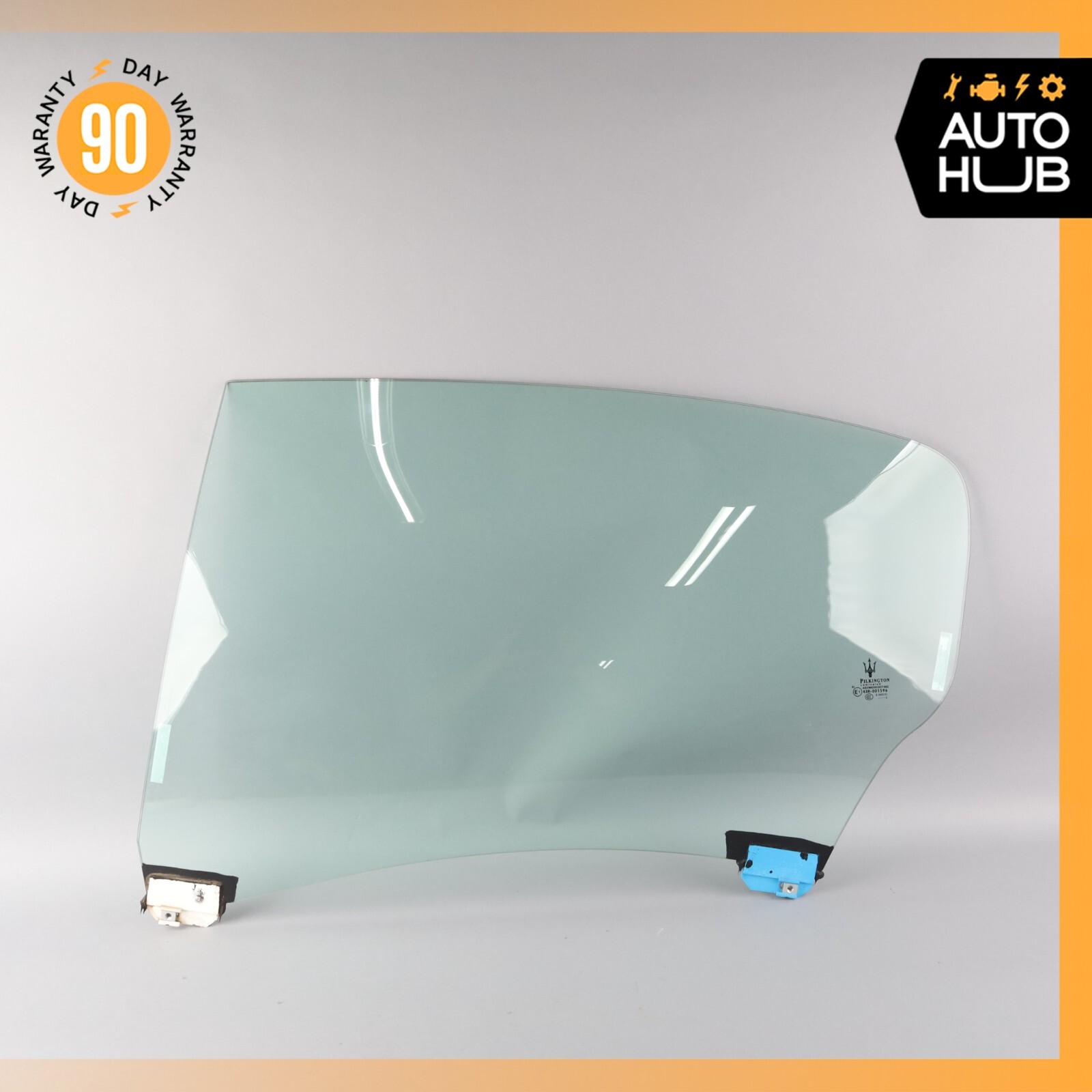 03-13 Maserati Quattroporte M139 S Rear Left Side Door Window Glass OEM 68k