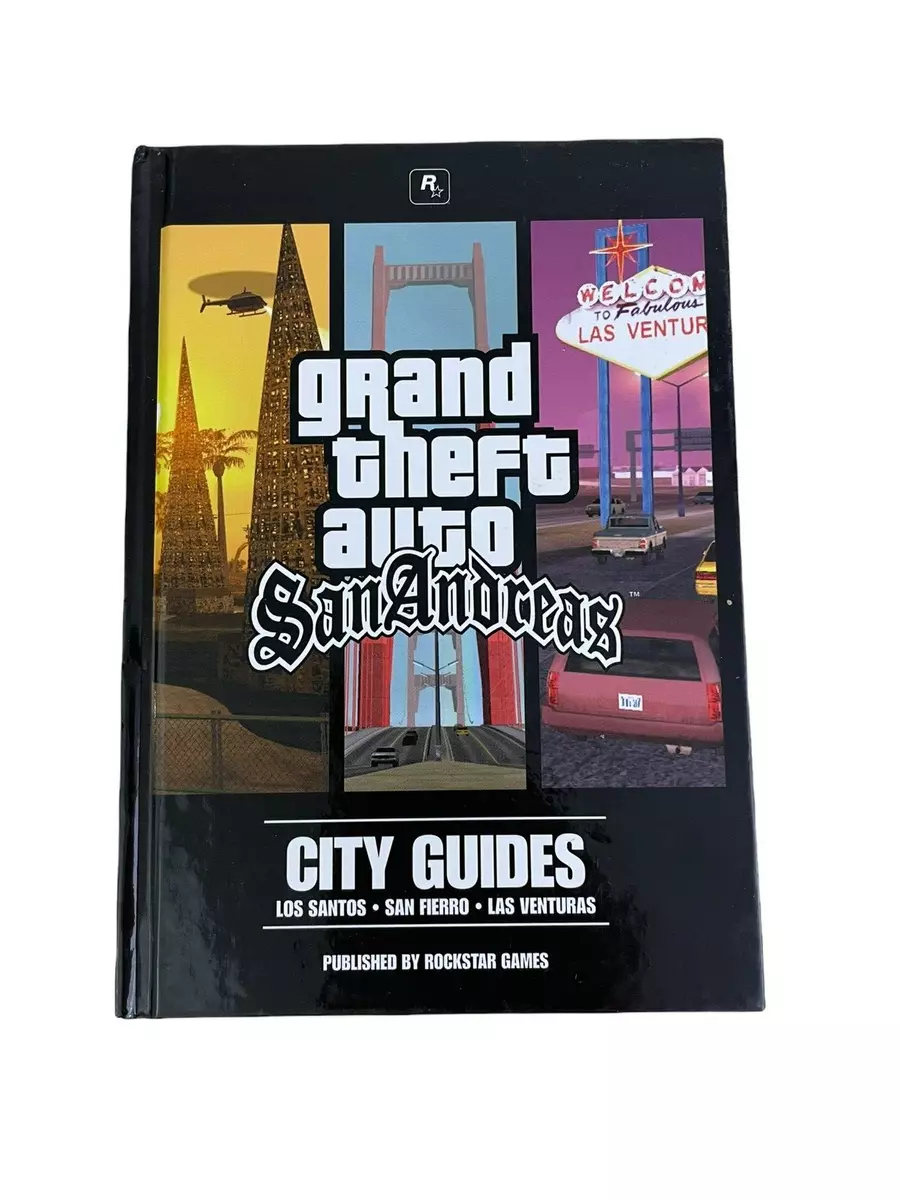 grand theft auto san andreas pc City Guide Book+Map