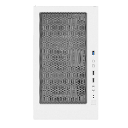Montech X3 MALLA BLANCA panel lateral con ventanas vidrio templado ATX estuche torre - Imagen 5 de 6