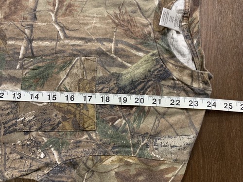 Liberty Realtree Camouflaged Youth Shirt 2X Large 18 Long Sleeve Boys Tee - Picture 4 of 8