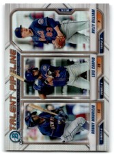 2021 BOWMAN TALENT PIPELINE LUIS CARPIO/RONNY MAURICIO/RYLEY GILLIAM NEW YORK