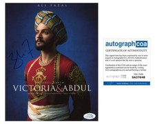 Ali Fazal "Victoria & Abdul" AUTOGRAPH Signed 'Abdul Karim' 8x10 Photo ACOA